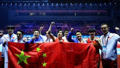 开云-体操世锦赛中国队3金收官 张博恒邹敬园表现亮眼