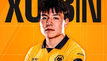 开运体育官网-【官宣】徐彬加盟英超狼队 外租至英格兰联赛