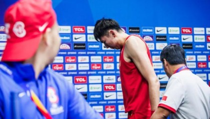 半场全面崩溃 1胜4负的中国男篮以惨败告别世界杯